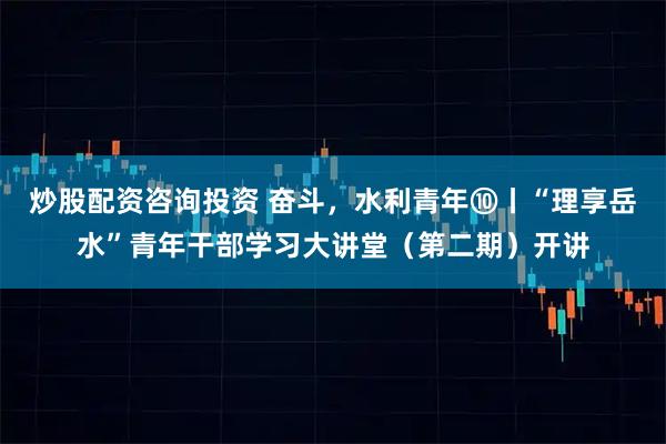 炒股配资咨询投资 奋斗，水利青年⑩丨“理享岳水”青年干部学习大讲堂（第二期）开讲